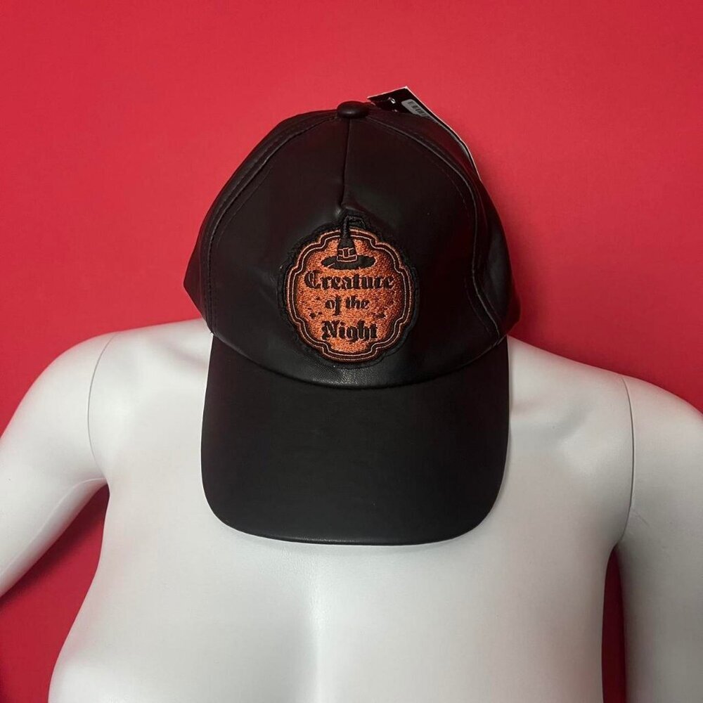 Spirt halloween / leather look Halloween hat​